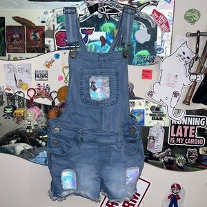 Girls size 7 Short Tails overalls good condition